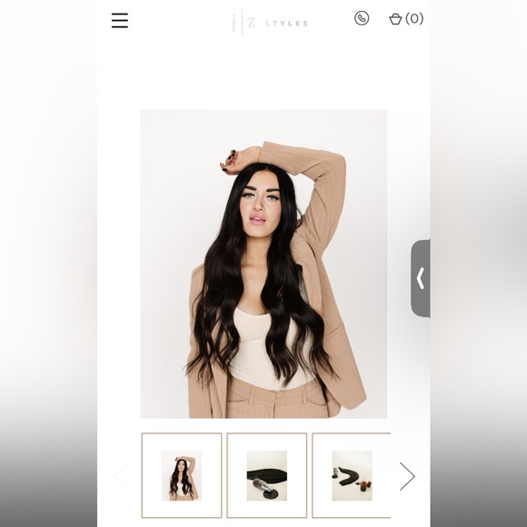 BRAND NEW JZ Styles bead and weft machine extensions - Picture 2 of 4